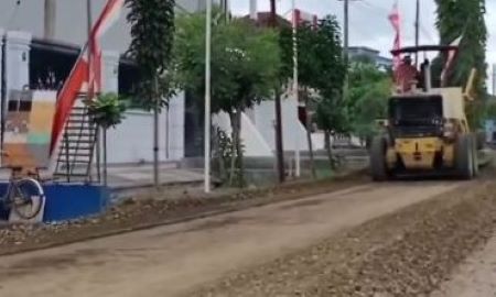Pemkab Jember Terus Giatkan Perbaikan Jalan Rusak di Kecamatan Jombang